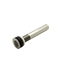 Rohl 6442STN Non Slotted Grid Drain with 10" Tailpiece in Satin Nickel
